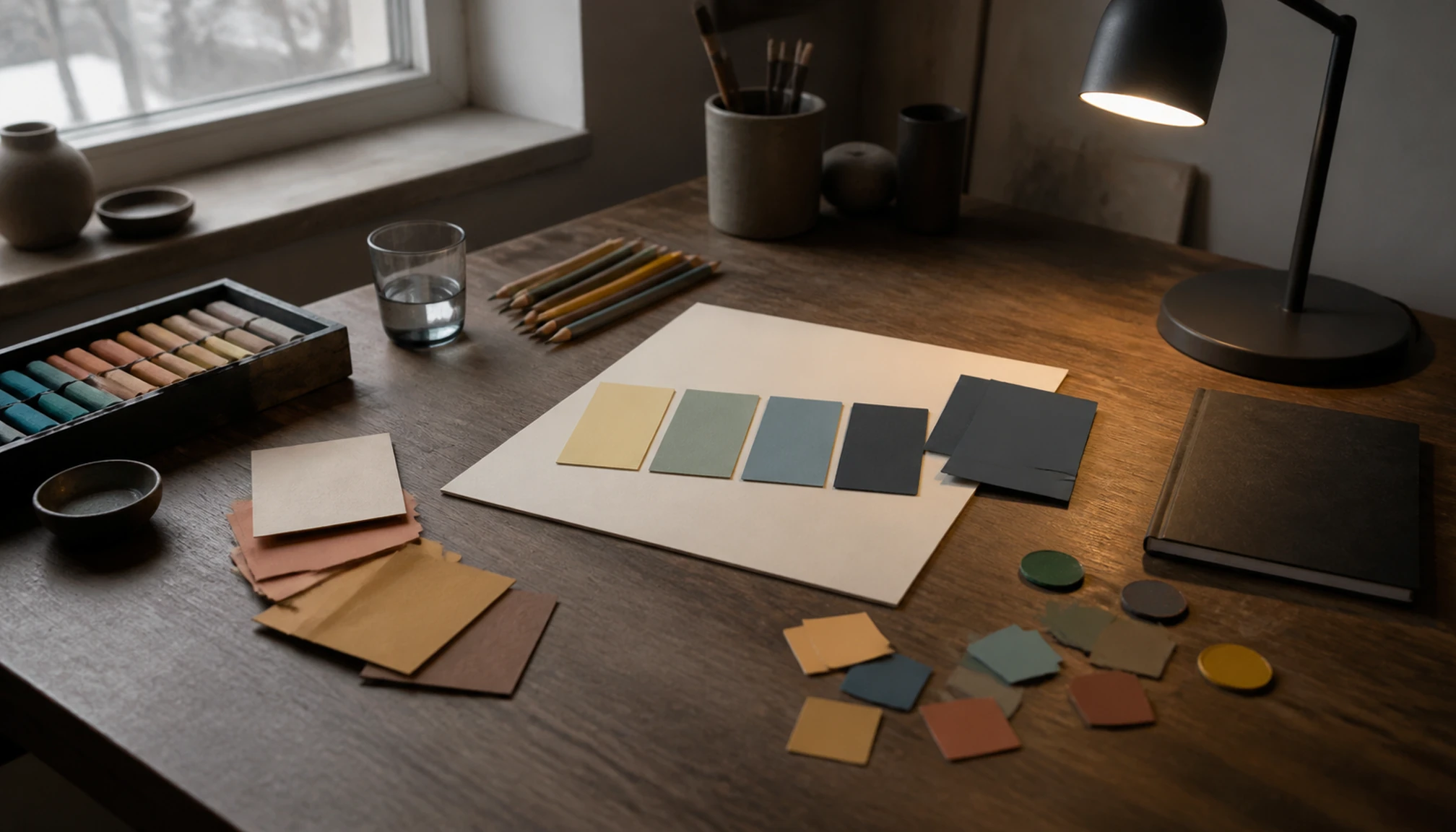 Photographie éditoriale liée à Choisir une palette de couleurs cohérente pour une illustration