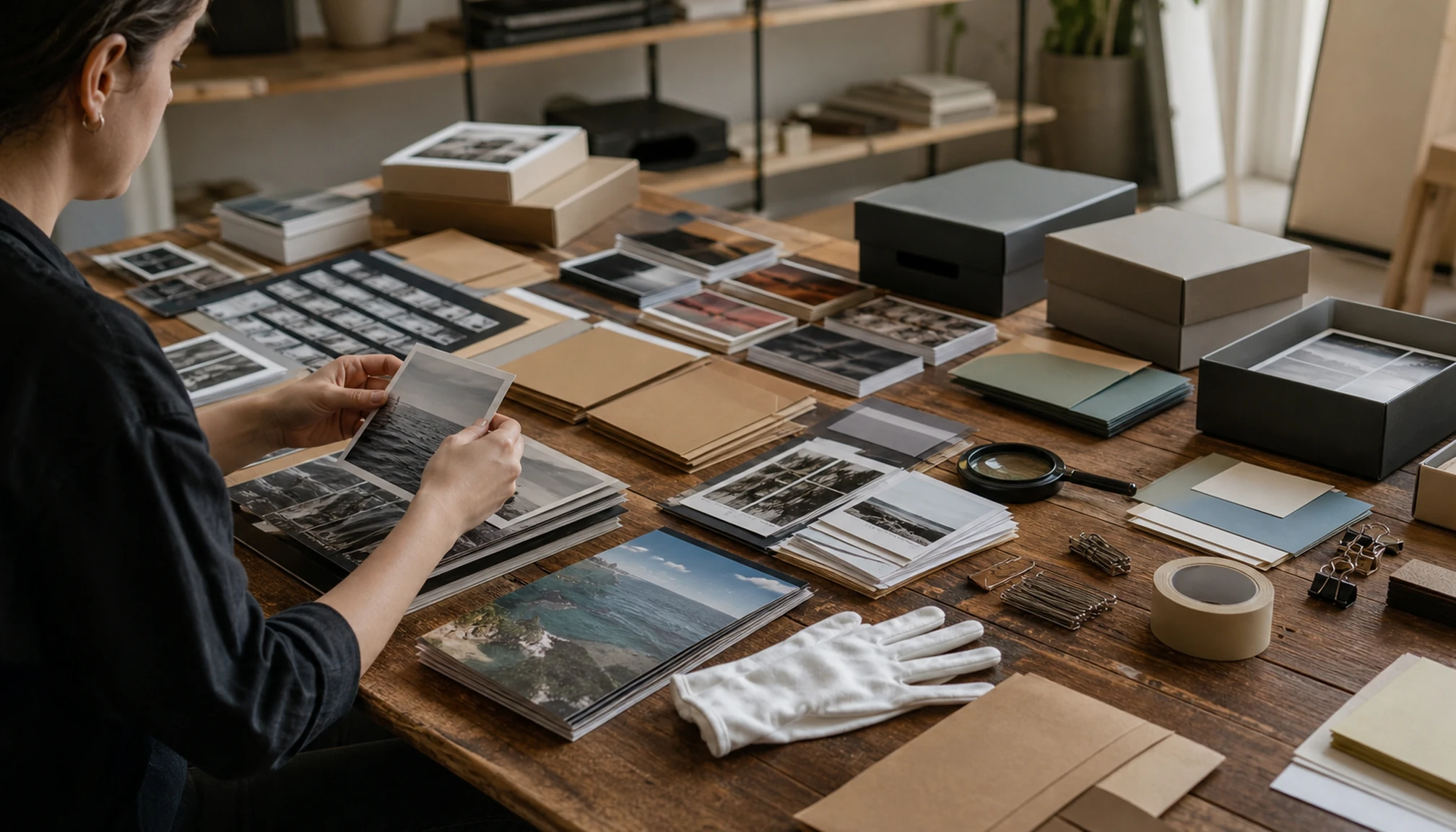 Photographie éditoriale liée à Organiser une photothèque créative pour retrouver ses visuels
